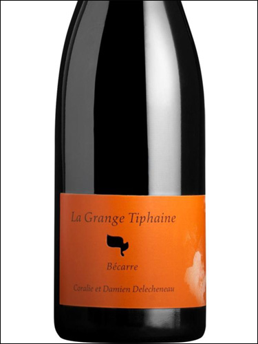 фото Domaine La Grange Tiphaine Becarre Rouge Touraine AOC Домен Ла Гранж Тифен Бекар Руж Турень Франция вино красное