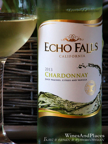 фото Echo Falls Chardonnay California Эхо Фолс Шардоне Калифорния США вино белое
