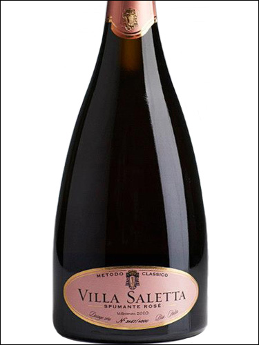 фото Villa Saletta Spumante Rose Metodo Classico Вилла Салетта Спуманте Розе Методо Классико Италия вино розовое