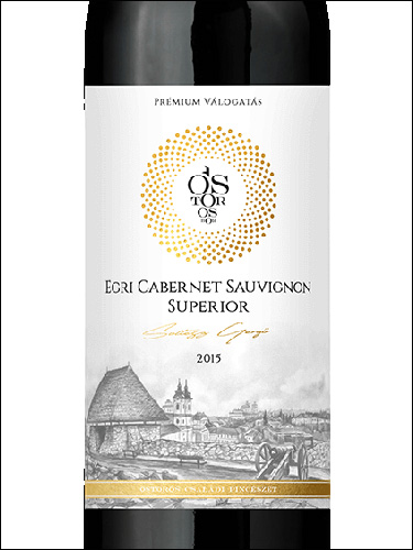 фото Ostoros Premium Egri Cabernet Sauvignon Voros Szaraz Ошторош Премиум Эгри Каберне Совиньон Вёрёш сараз Венгрия вино красное