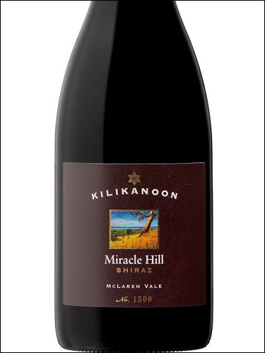 фото Kilikanoon Miracle Hill Shiraz Mclaren Vale Киликанун Мирэкл Хилл Шираз Долина Макларен Австралия вино красное