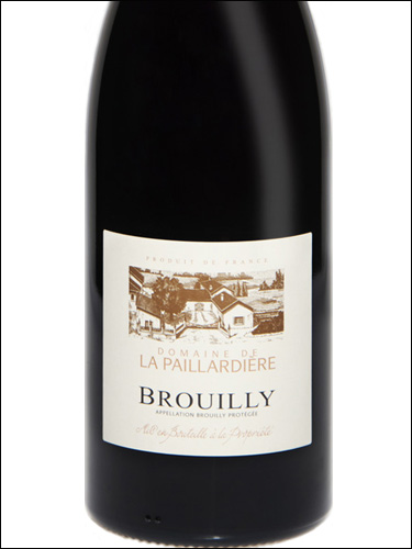 фото Domaine de la Paillardiere Brouilly AOC Домен де ла Паярдьер Бруйи Франция вино красное