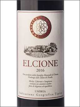 фото Vitalonga Elcione Umbria Rosso IGT Виталонга Эльчоне Умбрия Россо Италия вино красное