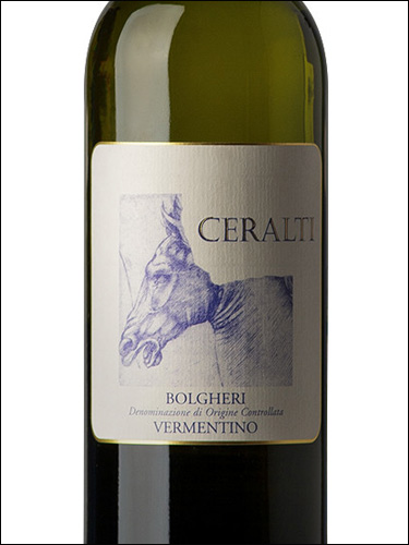 фото Ceralti Vermentino Bolgheri DOC Черальти Верментино Болгери Италия вино белое