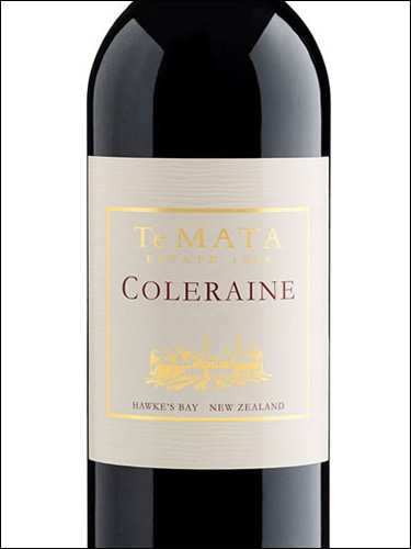 фото Te MATA Coleraine Hawke’s Bay Те МАТА Колрейн Хокс Бей Новая Зеландия вино красное