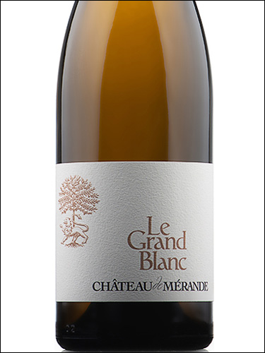 фото Chateau de Merande Le Grand Blanc Chignin Bergerion Vin de Savoie AOC Шато де Меранд Ле Гран Блан Шиньен Бержерон Вэн де Савуа Франция вино белое