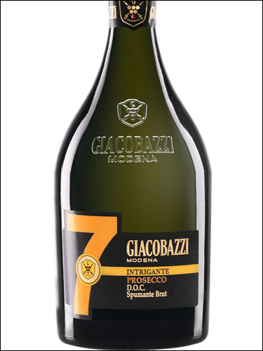 фото Giacobazzi 7 Intrigante Prosecco Spumante Brut DOC Джакобацци 7 Интриганте Просекко Спуманте Брют  Италия вино белое