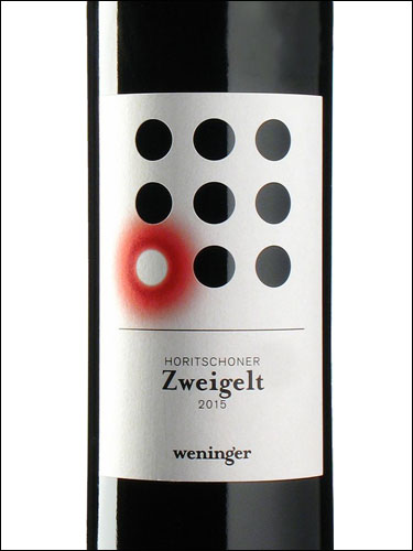 фото Weninger Horitschoner Zweigelt Венингер Хоричонер Цвайгельт Австрия вино красное