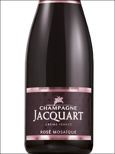 фото Champagne Jacquart Rose Mosaique Шампань Жакарт Розе Мозаик Франция вино розовое