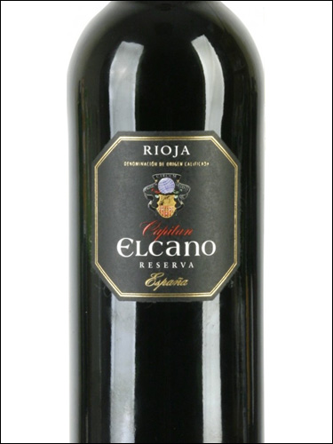 фото вино Capitan Elcano Reserva Rioja DOCa 