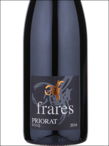фото Vinicola del Priorat Frares Black Label Priorat DOQ Виникола дель Приорат Фрарес Блэк Лейбл Приорат Испания вино красное