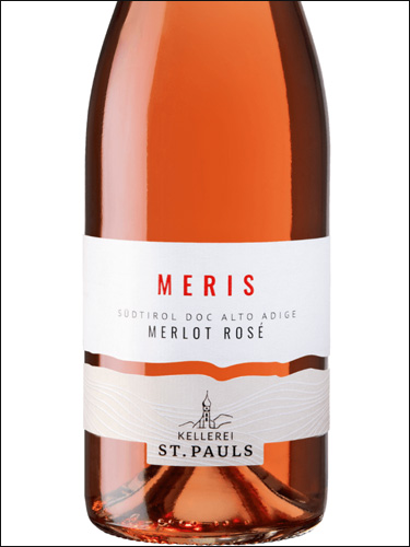 фото Kellerei St. Pauls Meris Merlot Rose Alto Adige DOC Келлерай Санкт Паульс Мерис Мерло Розе Альто Адидже Италия вино розовое