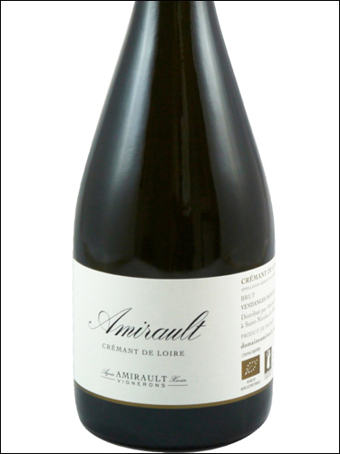 фото Amirault Cremant de Loire AOC Амиро Креман де Луар Франция вино белое