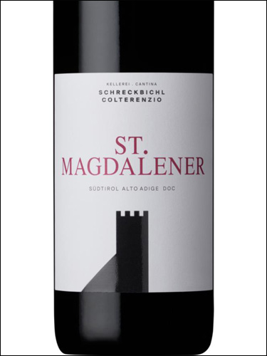 фото Colterenzio St. Magdalener Alto Adige DOC Кольтеренцио Санкт Магдаленер Альто Адидже Италия вино красное