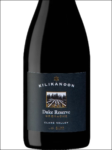 фото Kilikanoon Duke Reserve Grenache Clare Valley Киликанун Дюк Резерв Гренаш Долина Клер Австралия вино красное