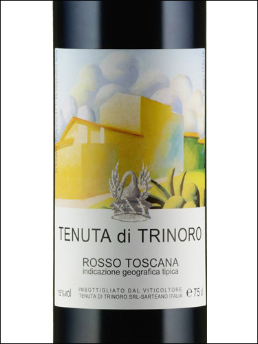 фото Tenuta di Trinoro Rosso Toscana IGT Тенута ди Триноро Россо Тоскана Италия вино красное