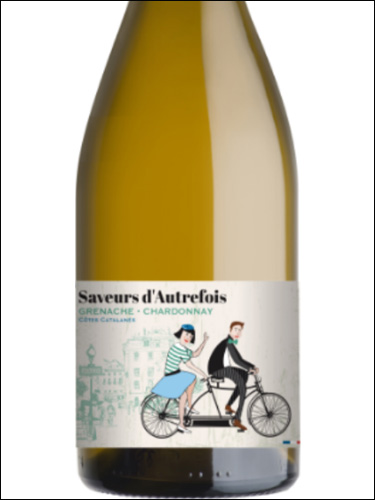 фото Vignerons Catalans Saveurs d'Autrefois Grenache-Chardonnay Cotes Catalanes IGP Виньерон Каталан Савёр д'Отрефуа Гренаш-Шардоне Кот Каталан Франция вино белое