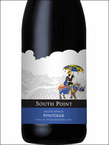 фото South Point Pinotage Сауз Пойнт Пинотаж ЮАР вино красное