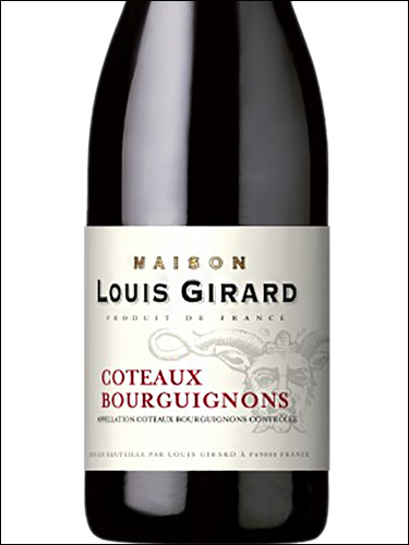 фото Maison Louis Girard Coteaux Bourguignons AOC Мезон Луи Жерар Кото Бургиньон Франция вино красное