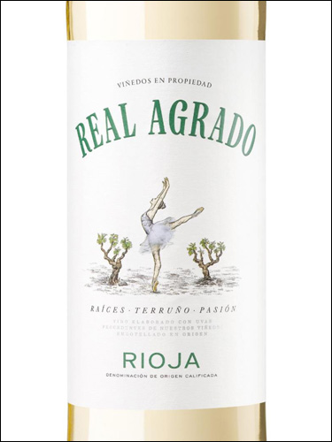 фото вино Real Agrado Blanco Rioja DOCa 