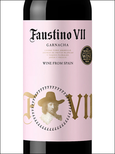 фото вино Faustino VII Garnacha 
