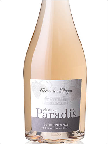 фото Сhateau Paradis Terre des Anges Rose Шато Паради Тэр Дэз Анж Розе Франция вино розовое