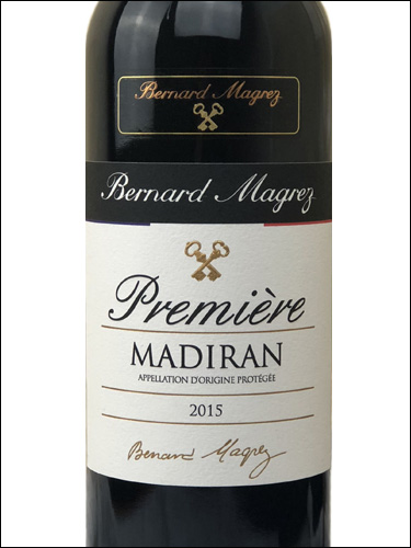 фото Bernard Magrez Premiere Madiran AOP Бернар Магре Премьер Мадиран Франция вино красное