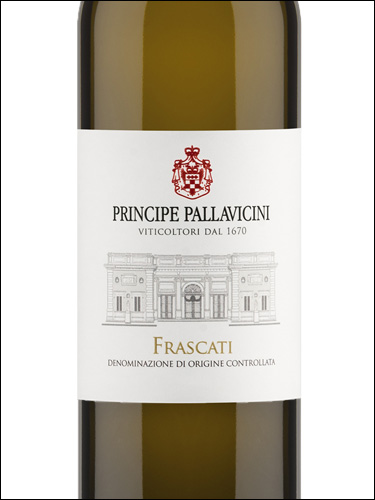 фото Principe Pallavicini Frascati DOC Принчипе Паллавичини Фраскати Италия вино белое
