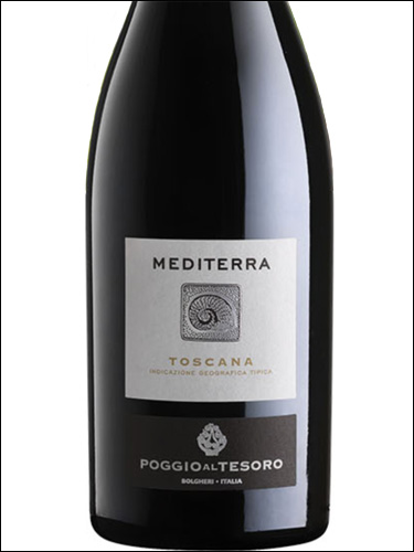 фото Poggio al Tesoro Mediterra Toscana Rosso IGT Поджио аль Тезоро Медитерра Тоскана Россо Италия вино красное