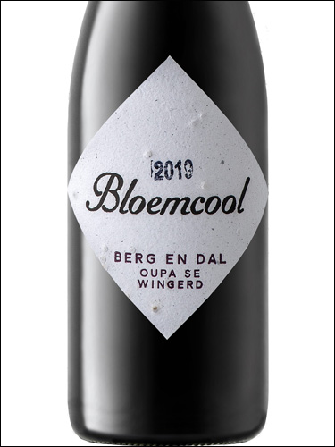 фото Bloemcool Berg-en-Dal Oupa se Wingerd Блумкол Берг-эн-Дал Аупа се Вингерд ЮАР вино красное