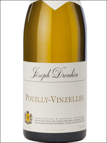 фото Joseph Drouhin Pouilly-Vinzelles AOC Жозеф Друэн Пуйи-Вензель Франция вино белое