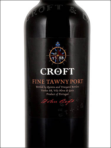 фото Croft Fine Tawny Port Крофт Файн Тони Порт Португалия вино красное