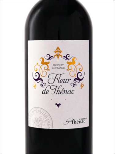 фото Fleur de Thenac Rouge Bergerac AOC Флёр де Тенак Руж Бержерак Франция вино красное