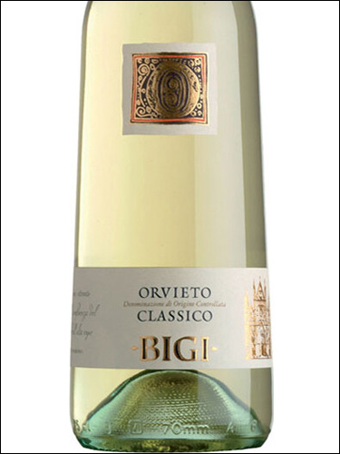 фото Bigi Orvieto Classico Secco DOC Биджи Орвието Классико Секко Италия вино белое