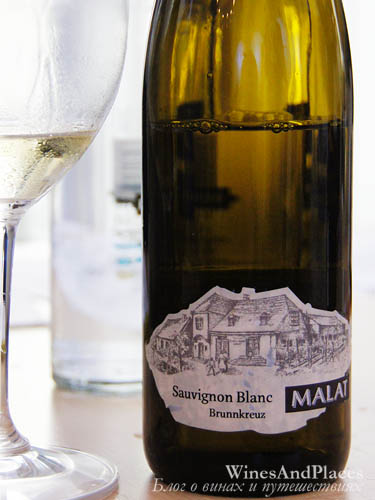 фото Malat Sauvignon Blanc Brunnkreuz Малат Совиньон Блан Брункройц Австрия вино белое