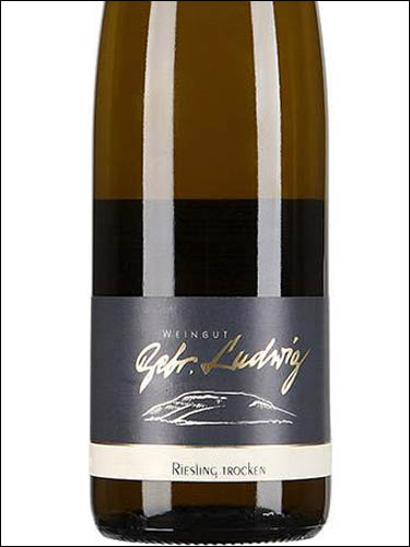 фото Gebruder Ludwig Riesling Trocken Гебрудер Людвиг Рислинг Трокен Германия вино белое