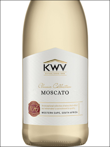 фото KWV Classic Collection Moscato КВВ Классик Коллекшн Москато ЮАР вино белое