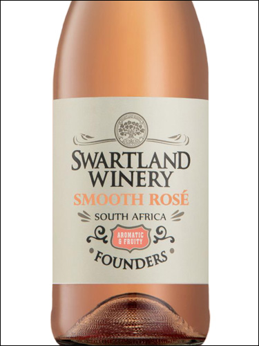 фото Swartland Winery Founders Smooth Rose Свартланд Вайнери Фаундерс Смус Розе ЮАР вино розовое