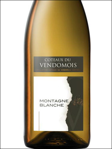 фото Montagne Blanche Coteaux du Vendomois Blanc AOC Монтань Бланш Кото дю Вандомуа Блан Франция вино белое