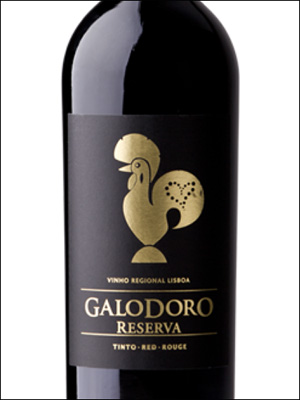 фото Quinta do Conde Galodoro Reserva Tinto Vinho Regional Lisboa Кинта ду Конде Галодоро Резерва Тинту ВР Лиссабон Португалия вино красное