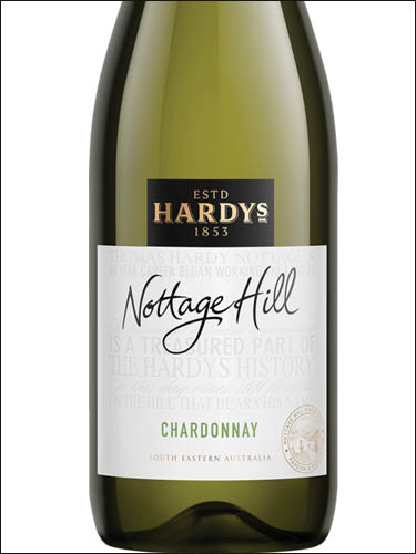 фото Hardys Nottage Hill Chardonnay Хардис Ноттидж Хилл Шардоне Австралия вино белое