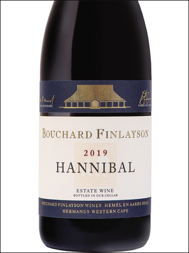 фото Bouchard Finlayson Hannibal Бушар Финлейсон Ганнибал ЮАР вино красное