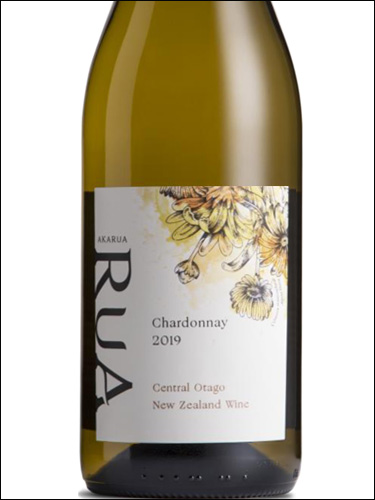 фото Akarua Rua Chardonnay Central Otago Акаруа Руа Шардоне Центральное Отаго Новая Зеландия вино белое