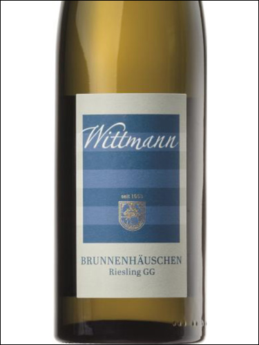 фото Wittmann Riesling Brunnenhauschen GG Виттманн Рислинг Брюнненхойшен Германия вино белое