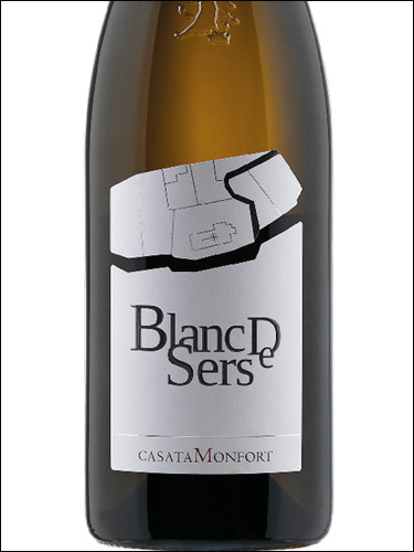 фото Casata Monfort Blanc de Sers Vigneti delle Dolomiti IGT Казата Монфорт Блан де Серс Виньети делле Доломити Италия вино белое