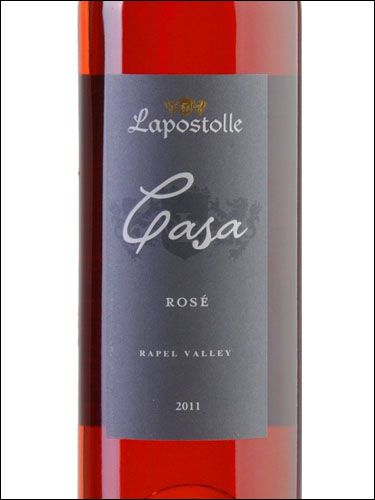 фото Lapostolle Casa Rose Rapel Valley DO Ляпостоль Каза Розе Долина Рапель Чили вино розовое