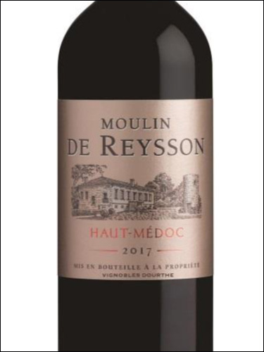 фото Moulin de Reysson Haut-Medoc AOC Мулен де Рейссон О-Медок Франция вино красное