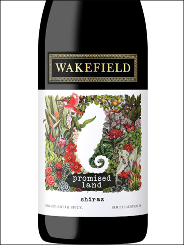 фото Wakefield Promised Land Shiraz South Australia Вейкфилд Промисд Лэнд Шираз Южная Австралия Австралия вино красное