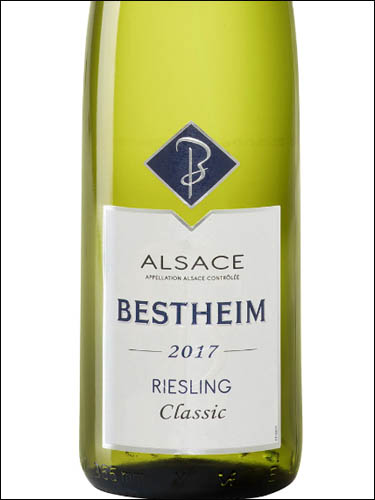 фото Bestheim Classic Riesling Alsace AOC Бестхайм Классик Рислинг Эльзас Франция вино белое