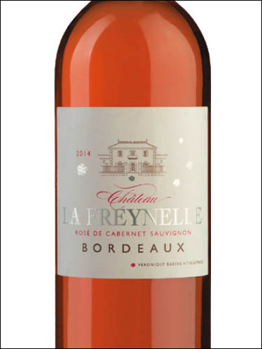 фото Chateau la Freynelle Bordeaux Rose AOC Шато ля Френель Бордо Розе Франция вино розовое